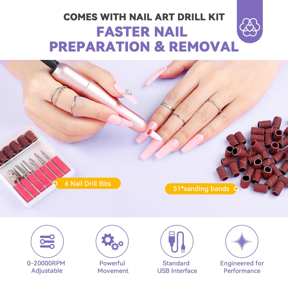 SAVILAND mini UV nail lamp curing gels efficiently