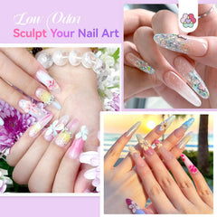SAVILAND nail art tools set for creative extensions and detailed carving
