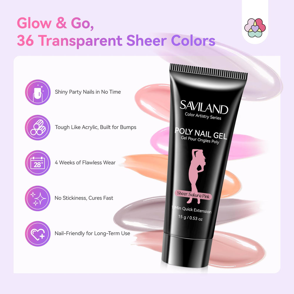 Saviland formulas with Vitamin E and jojoba oil nourish nails.