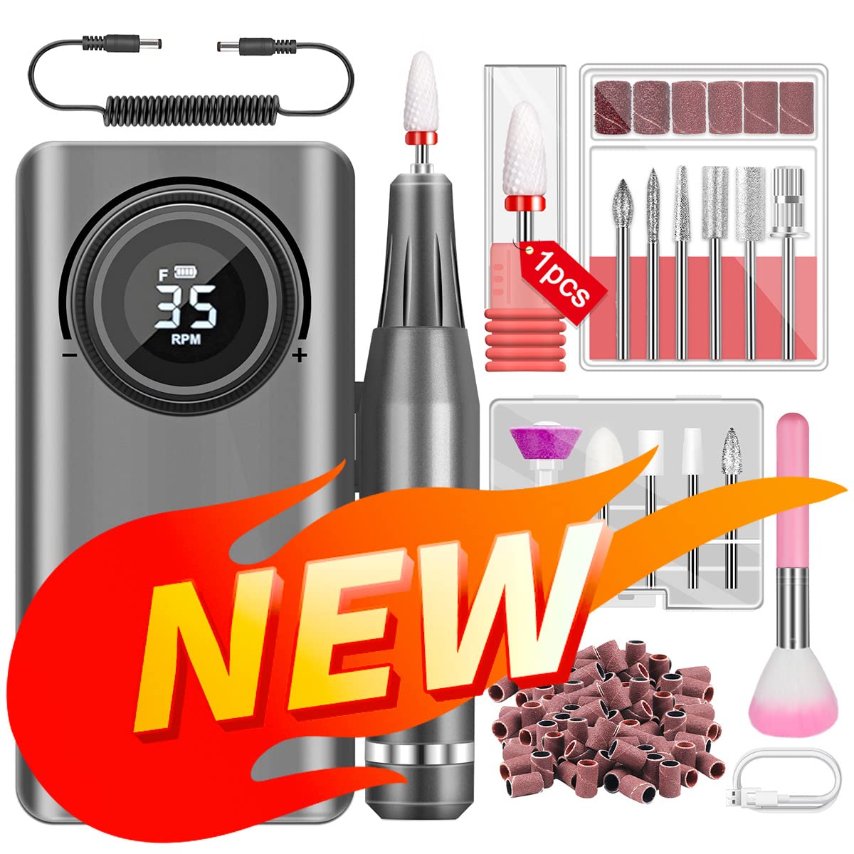 SAVILAND compact case and bit set for on-the-go use