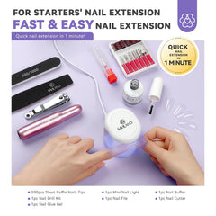 SAVILAND nail drill kit used for smooth nail prep and adhesion