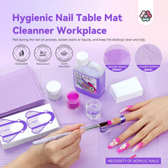 SAVILAND nail forms 100pcs for shaping extensions