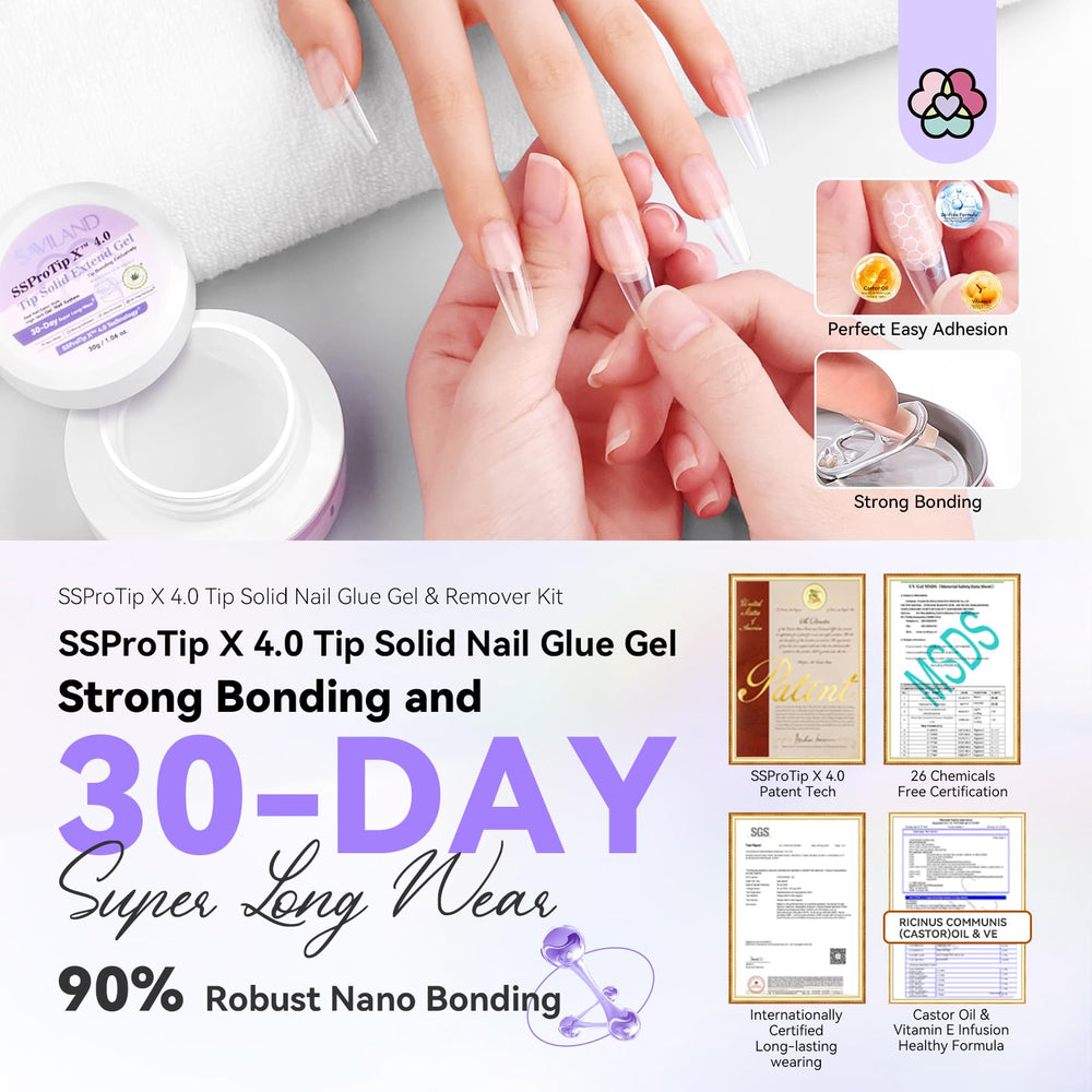 SAVILAND nail gel remover spray enables quick removal