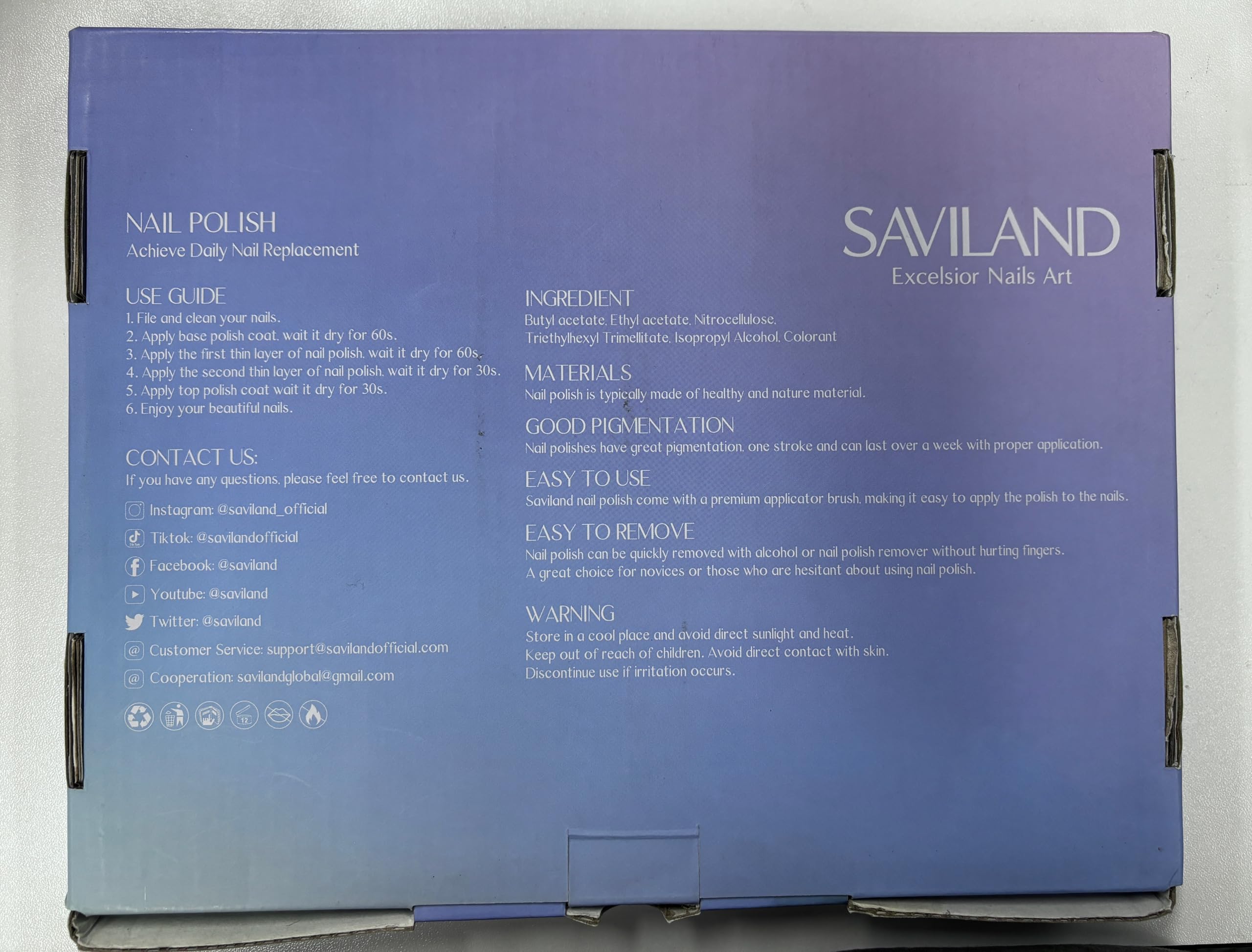 SAVILAND compatible with decorations for custom French nails