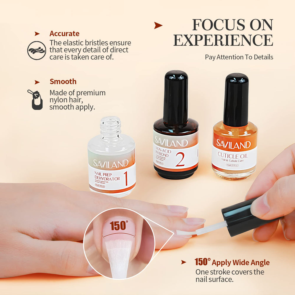 SAVILAND nail prep kit gift box showcases easy home nail care