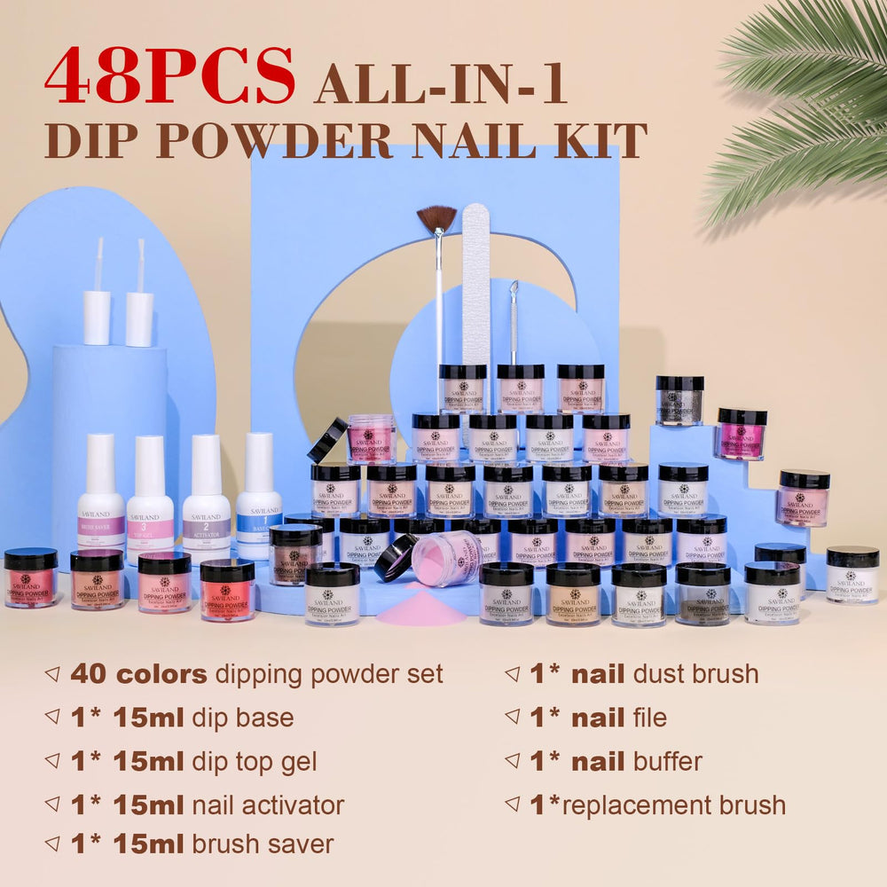 SAVILAND nail tools set for precise application and neat finishes.