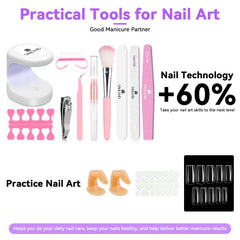 SAVILAND practice fingers help nail art practice
