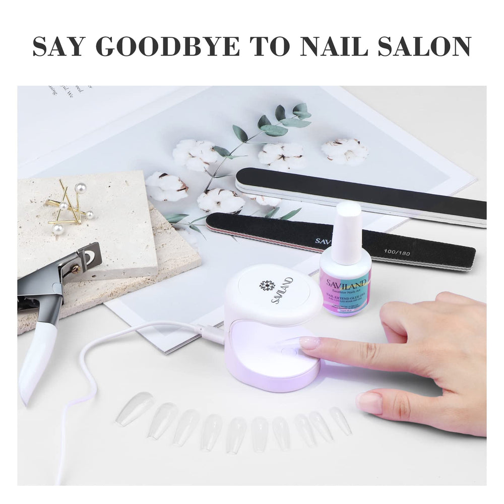 SAVILAND ready-at-home manicure setup for salon-like results.