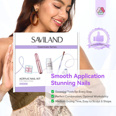 SAVILAND sculpt nails art extension session showcasing versatile DIY design