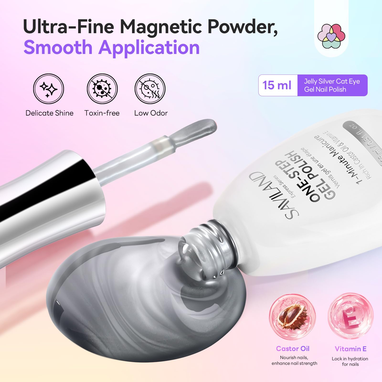 SAVILAND travel-friendly nail kit supports on-the-go nail perfection