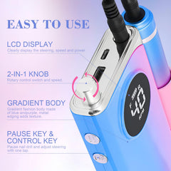 SAVILAND Type-C charging cable included with the drill kit.