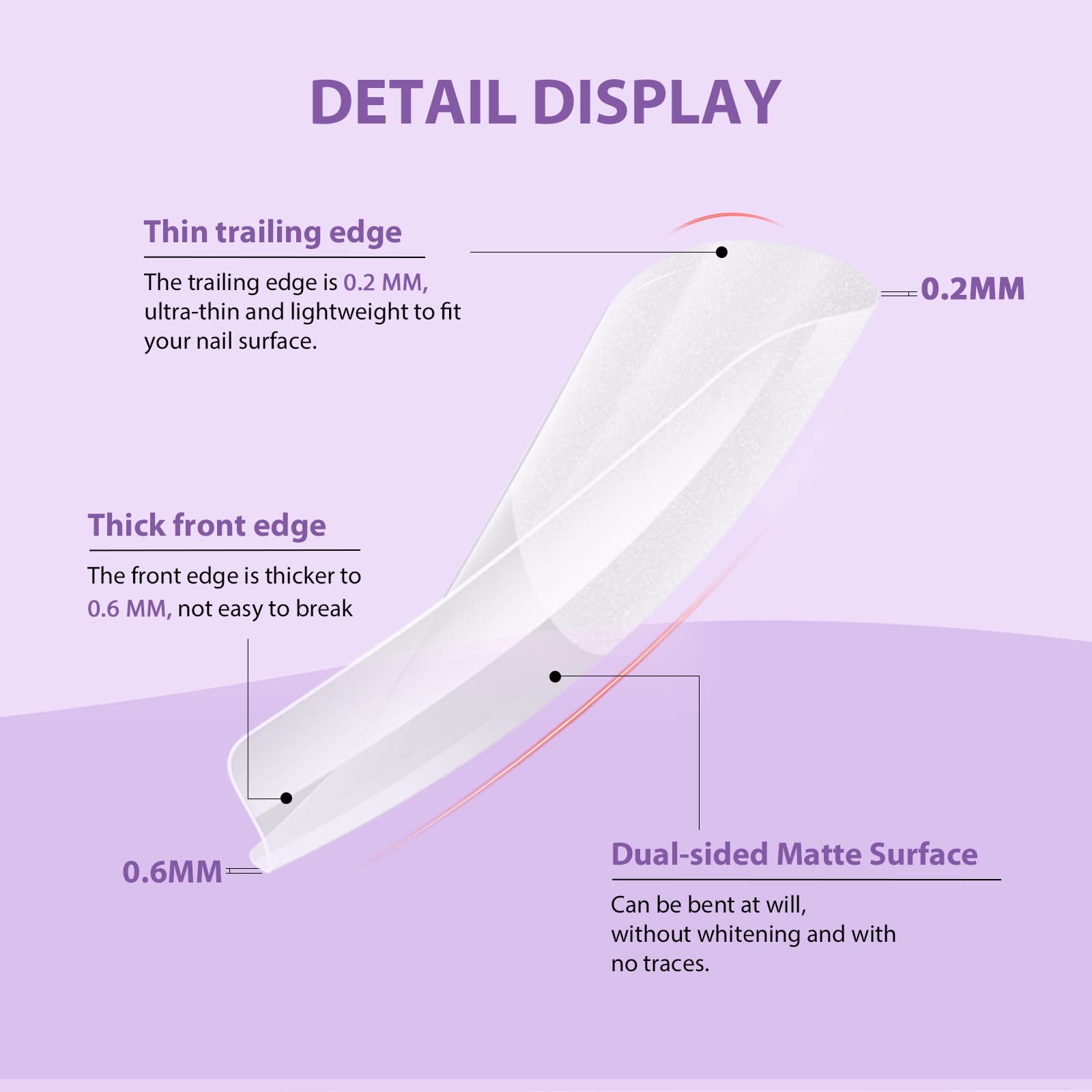 SAVILAND U-shaped nail clipper for clean shaping and prep.