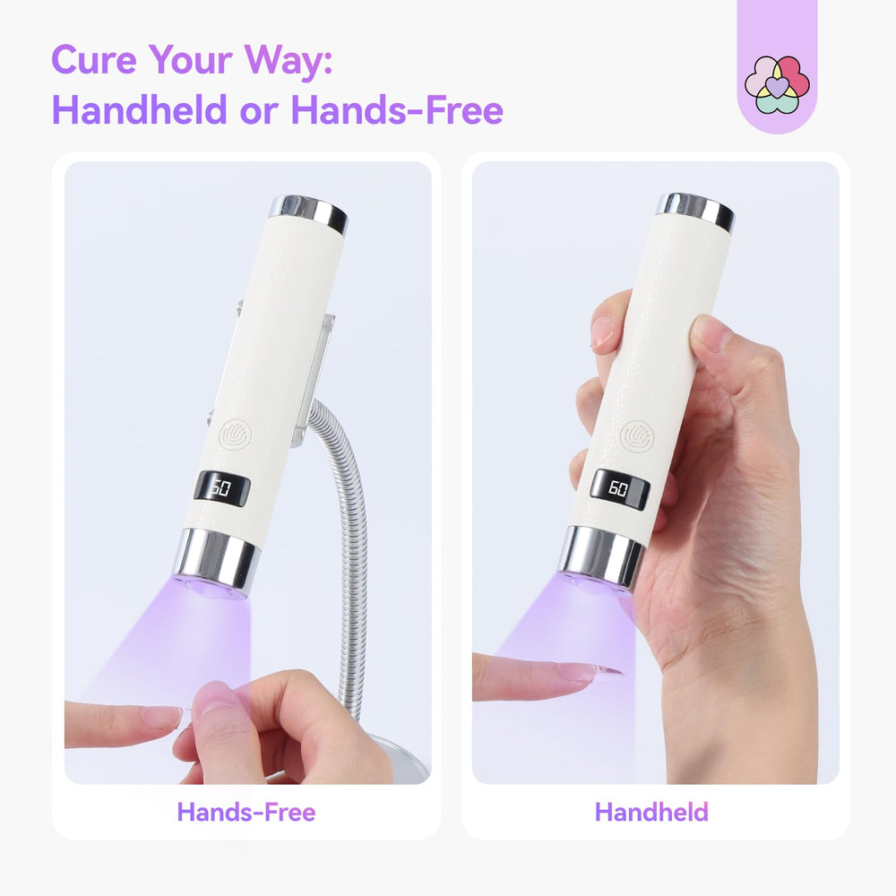 SAVILAND UV light dual timer 30/60s for precise control.