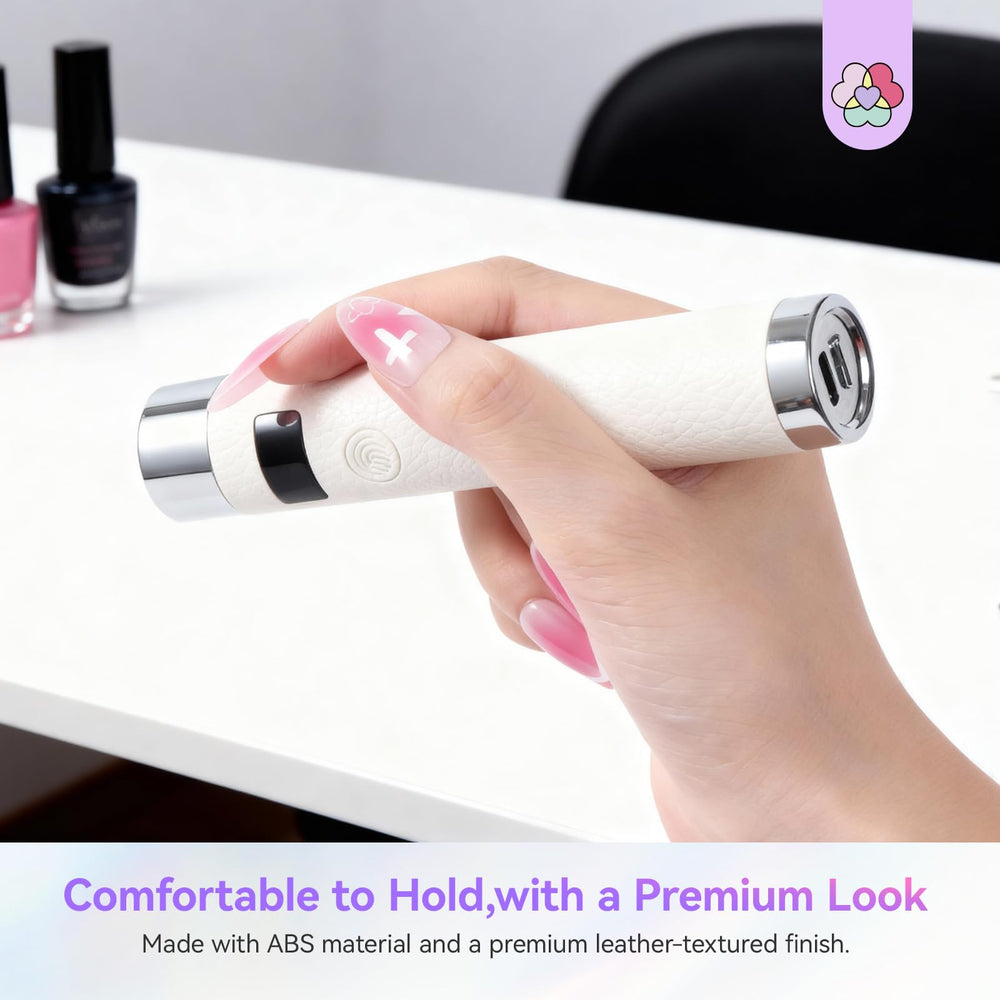 SAVILAND UV light portable handheld design for on-the-go nails.