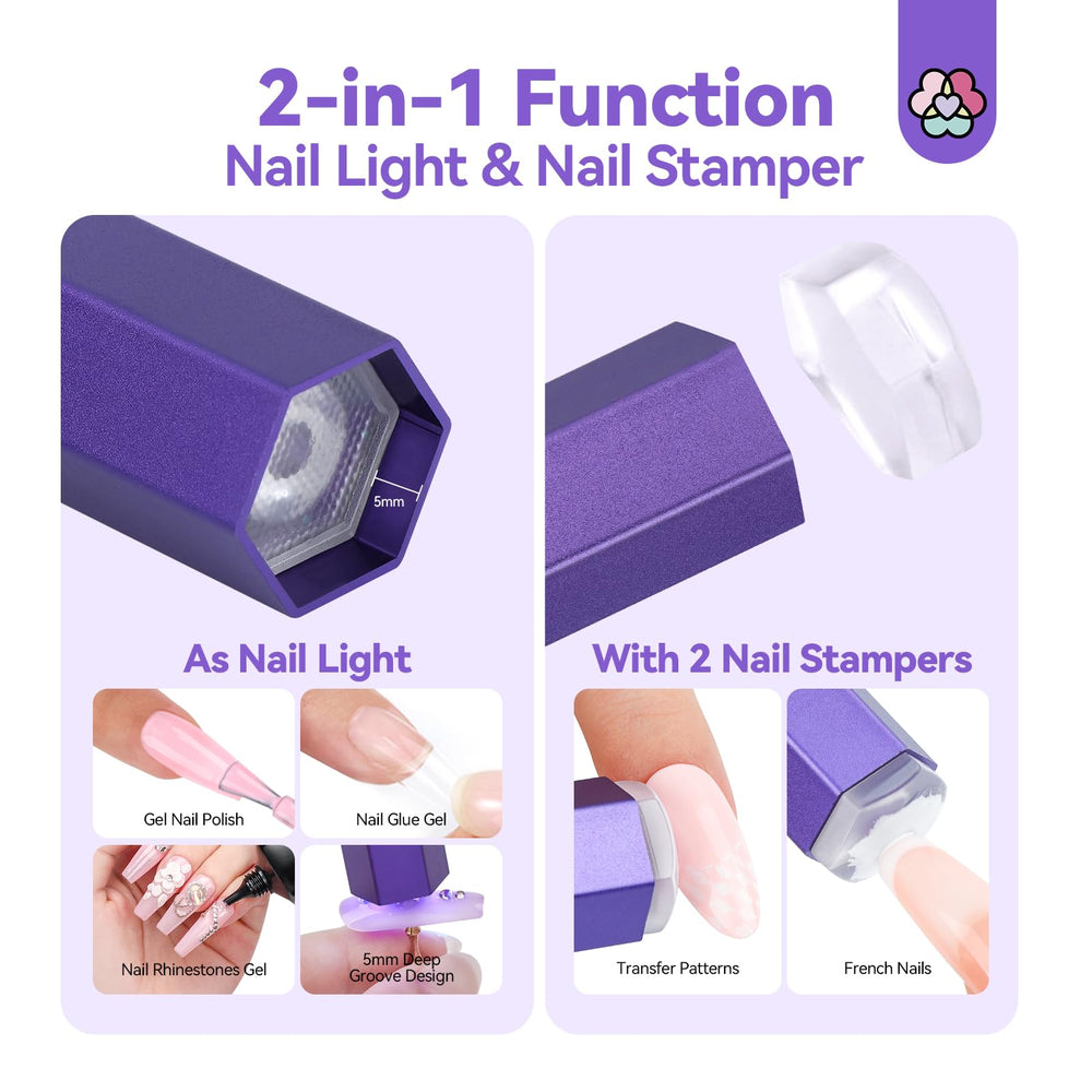 SAVILAND UV light swan neck design for easy angle adjustment