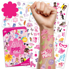 Savvi 500 tattoos featuring unicorns for party favors and playful style.