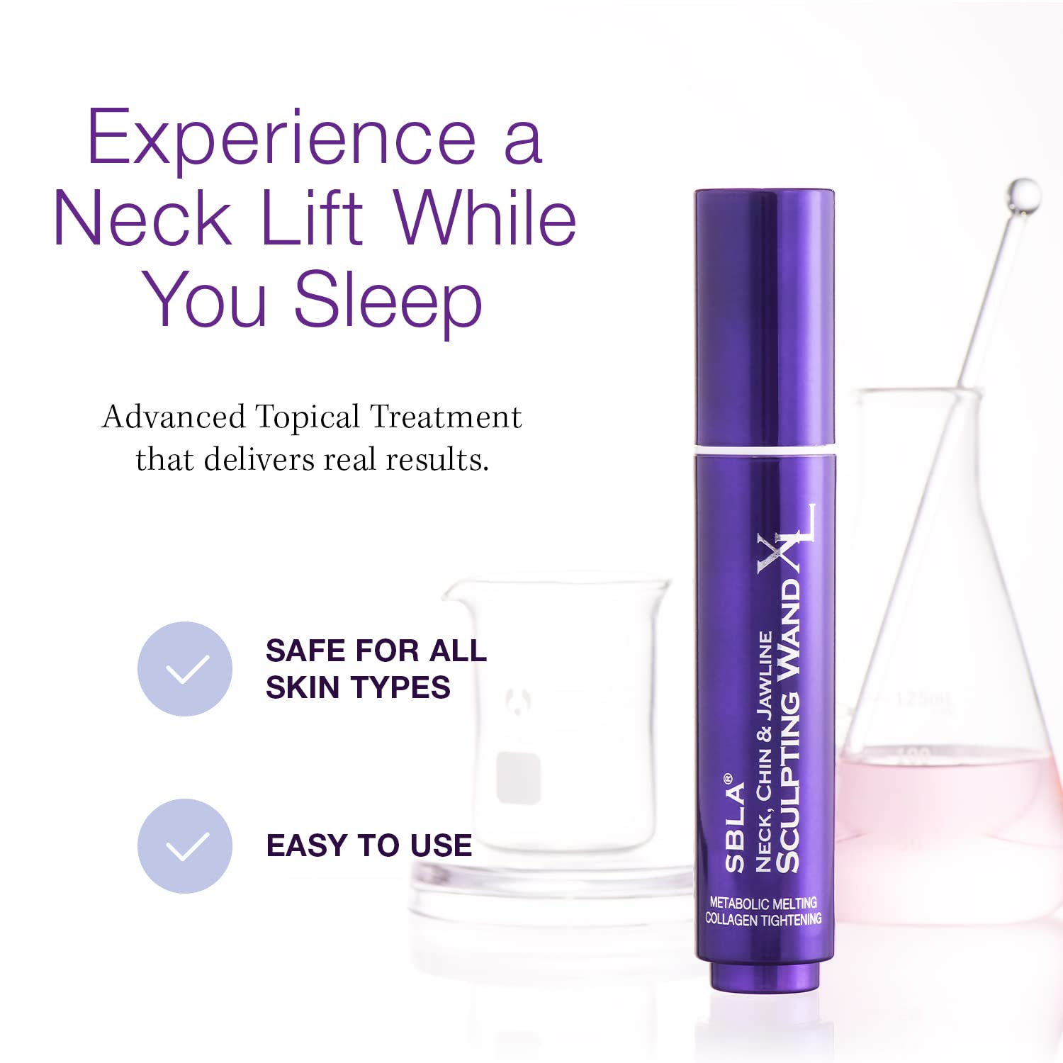 Application close up on jawline highlighting targeted contouring use