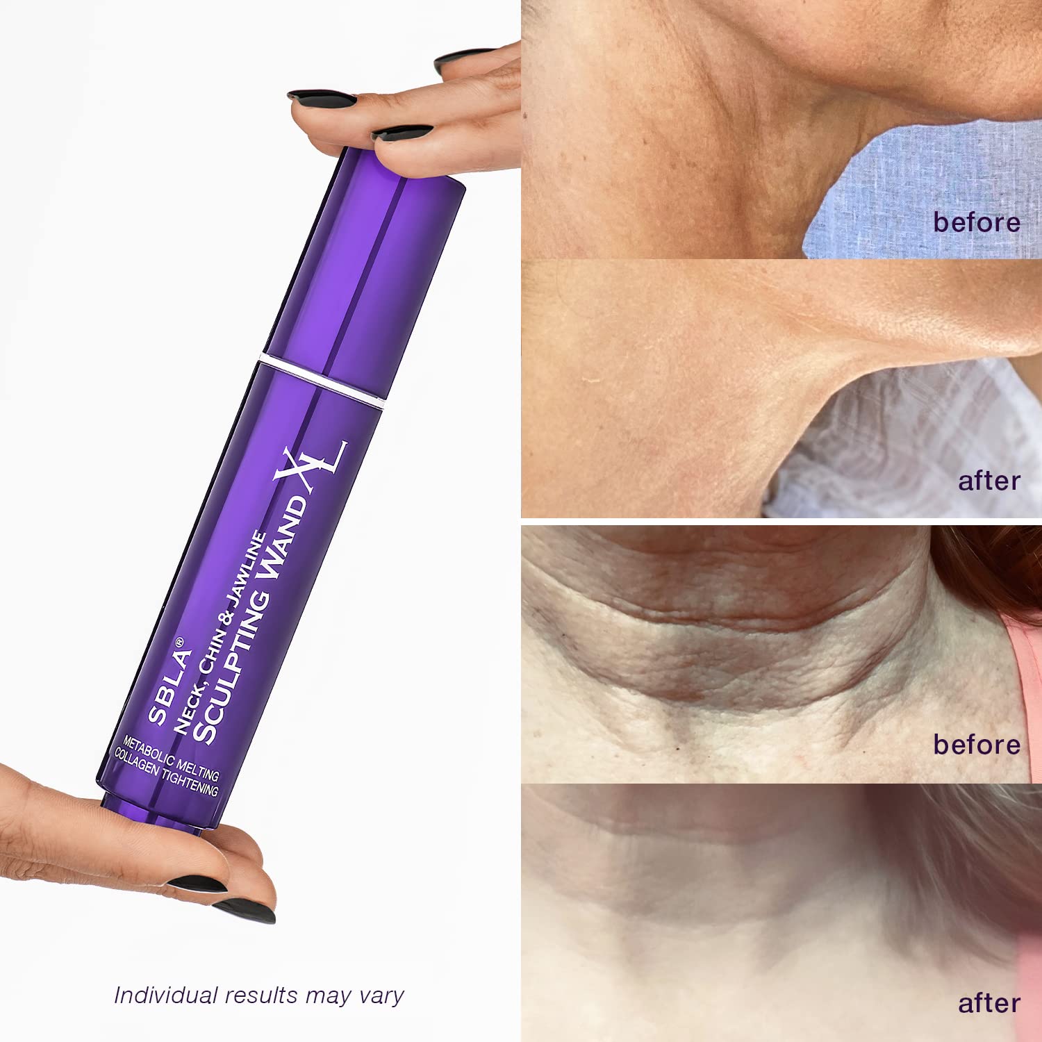 SBLA duo packaging highlighting convenient routine in one kit