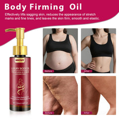 SBONFE oil on leg after shower for glow.
