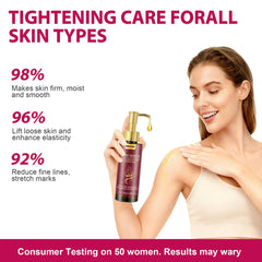 SBONFE Body Firming Oil applied to damp skin after shower for quick absorption