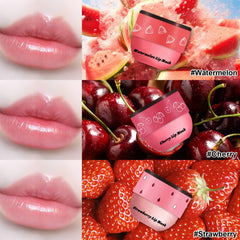 Scarman natural fruit extracts close-up with strawberry, watermelon, and cherry for pleasant application.