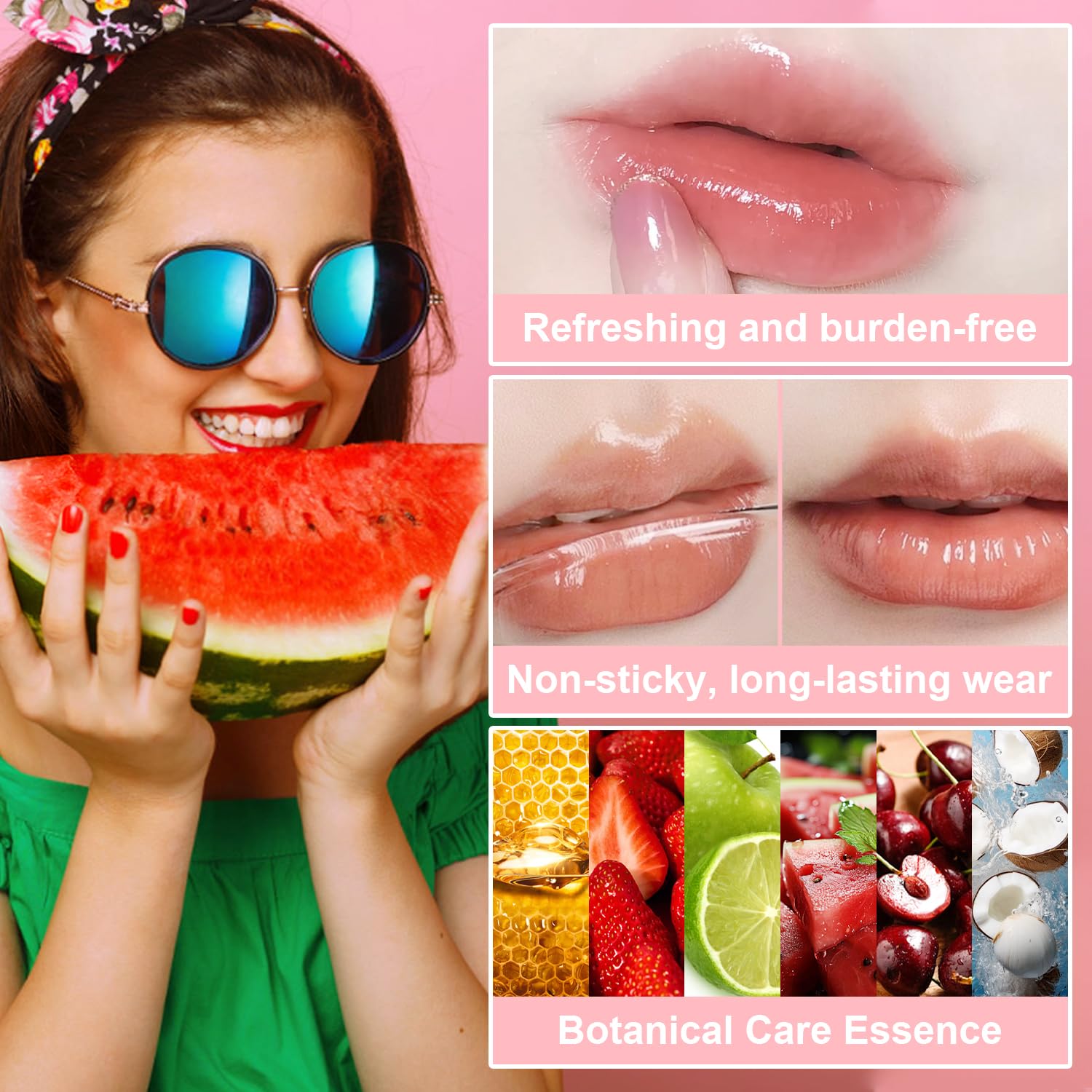 Scarman Propolis Lip Mask overnight jar open for deep hydration.