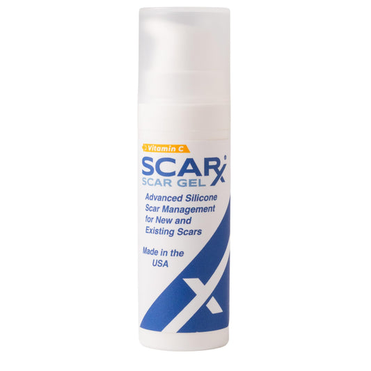 Scarx bottle-pump provides precise dosing for consistent scar care