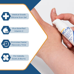 Scarx airless pump dispense system ensures clean, mess-free application