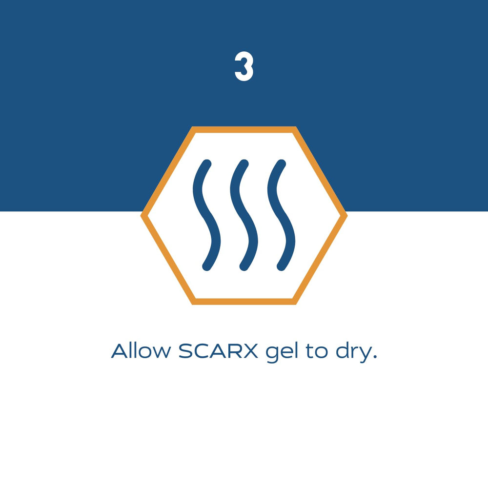 Scarx hypertrophic or keloid scar example on skin