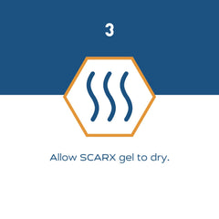 Scarx hypertrophic or keloid scar example on skin