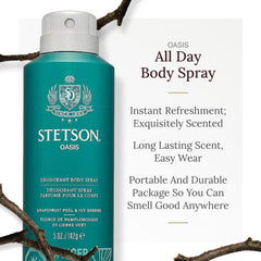 SCENT BEAUTY STETSON three-pack side view for versatile use.