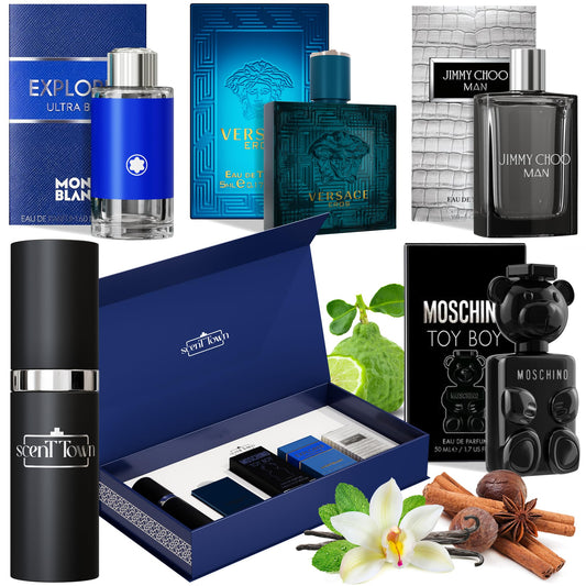 Scent Town Versace Eros mini bottle for bold nightlife exploration