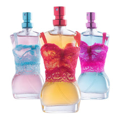 Scented Things mannequin bottles front view for stylish daily spritz.