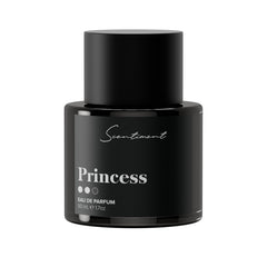 Scentiment Princess Designer bottle close-up highlights premium glass and luxe cap, ideal for gifting.
