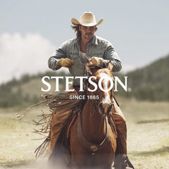 Stetson heritage evokes rugged style for everyday confidence.