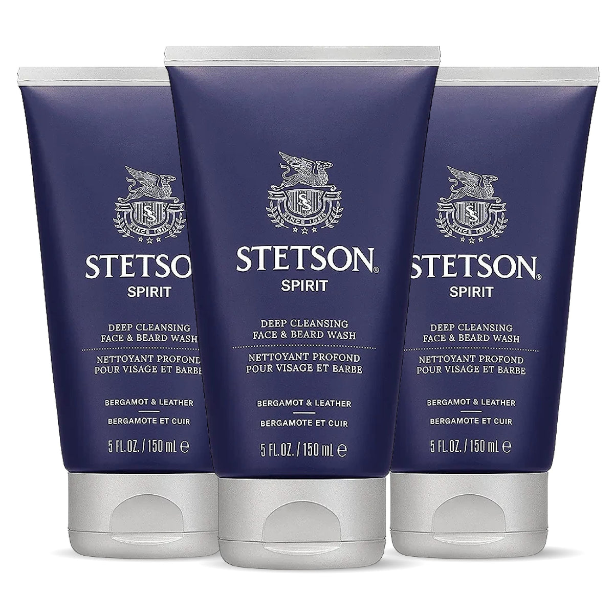 SCENT BEAUTY Stetson Deep Clean wash bottle front for daily cleansing