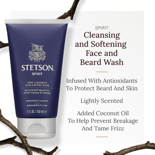 SCENT BEAUTY Stetson Deep Clean wash lather close-up for quick refreshment