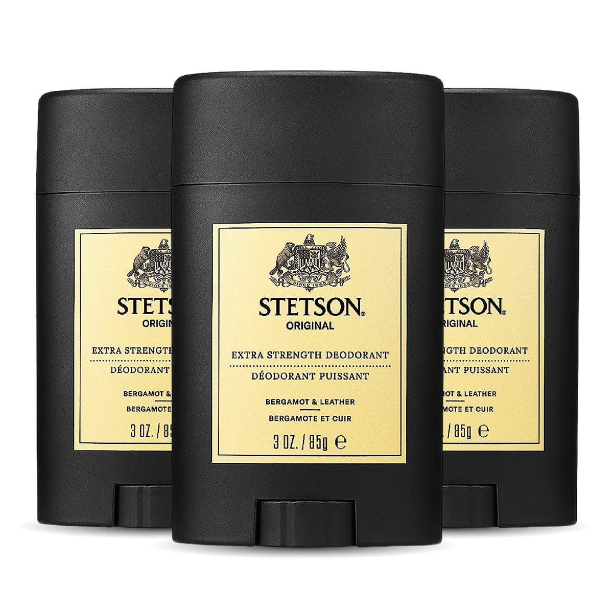 SCENT BEAUTY STETSON deodorant stick original scent provides lasting freshness for daily wear.