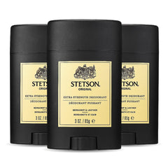 SCENT BEAUTY STETSON deodorant stick original scent provides lasting freshness for daily wear.