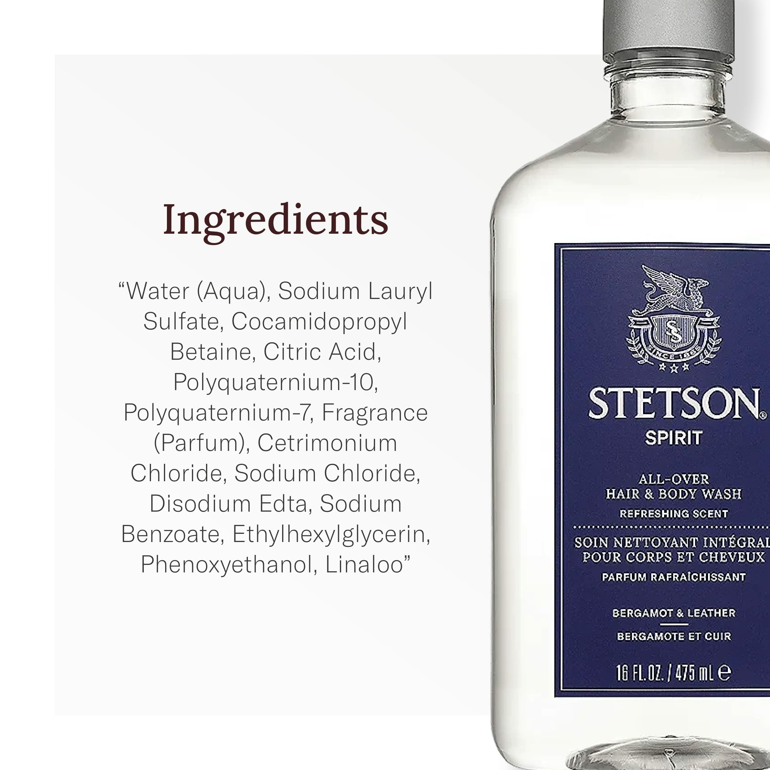 SCENT BEAUTY Stetson shower scene with steam suggests refreshing post-workout rinse.
