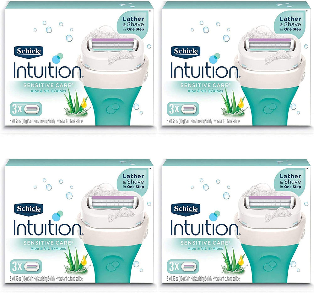 Schick Intuition Pure Nourishment refill with coconut milk for hydrating, smooth shaving
