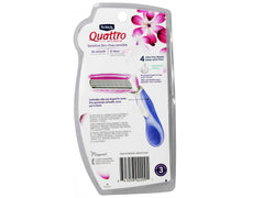 Schick Quattro Womens razor packaging may vary in design.