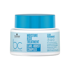 Schwarzkopf Professional BC BONACURE Hyaluronic Moisture Kick bottle for deep hydration.
