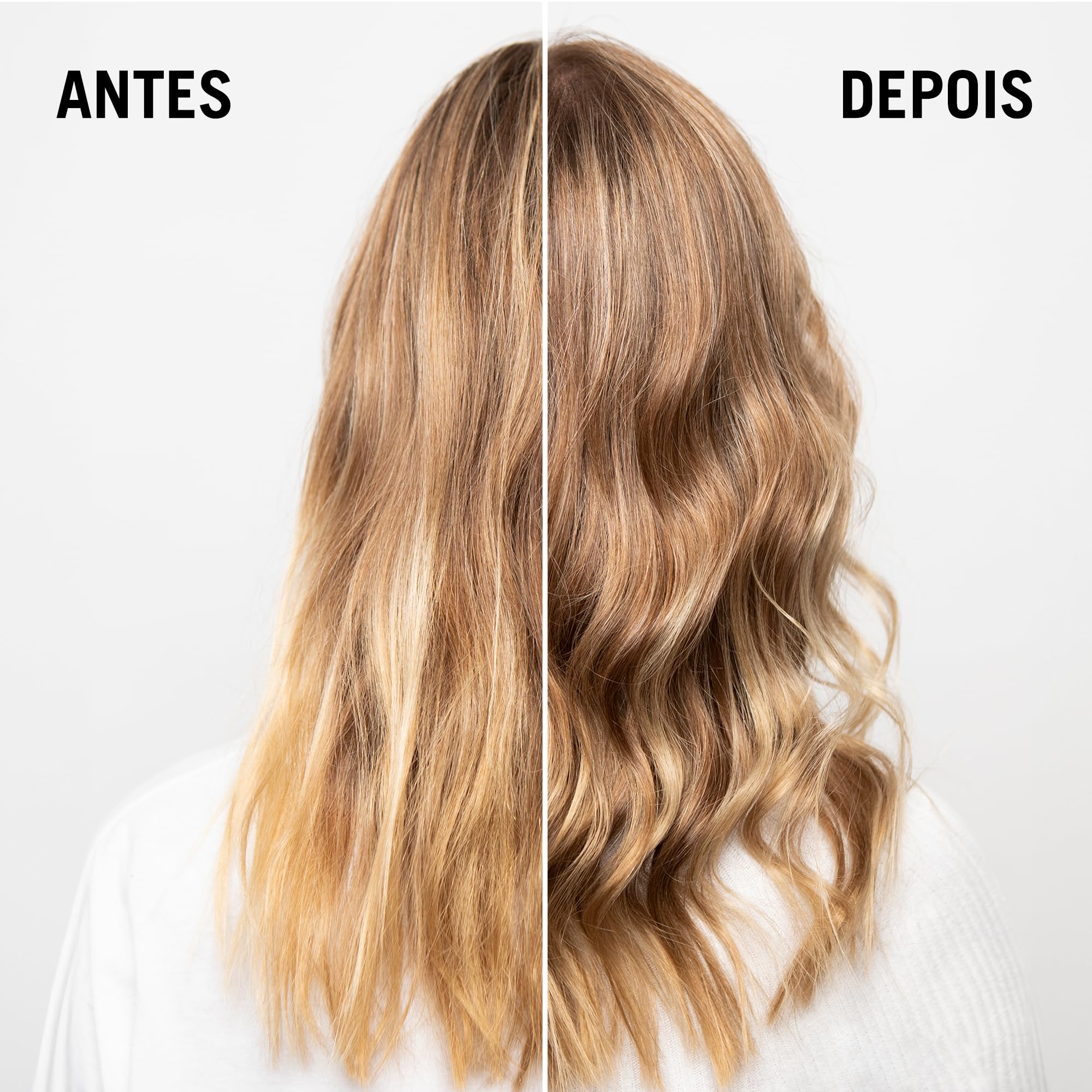 Schwarzkopf Bonacure color-treated hair receiving in-depth care illustration