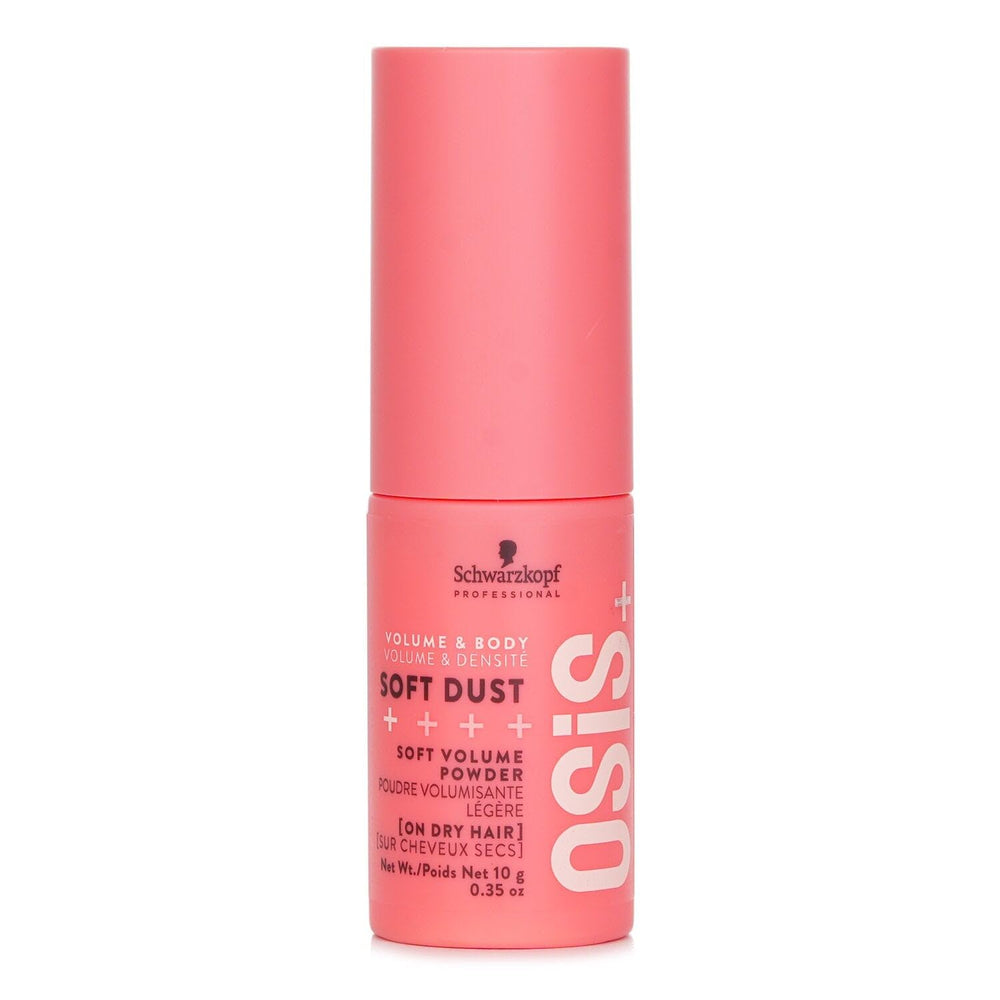 Schwarzkopf OSiS Soft Dust 10g jar showing powder for volumizing texture