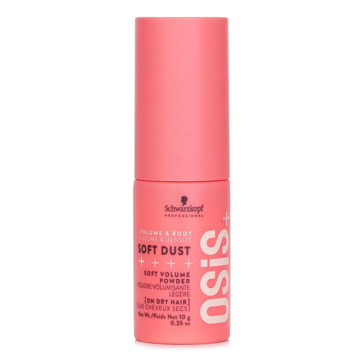 Schwarzkopf OSiS Soft Dust 10g jar showing powder for volumizing texture