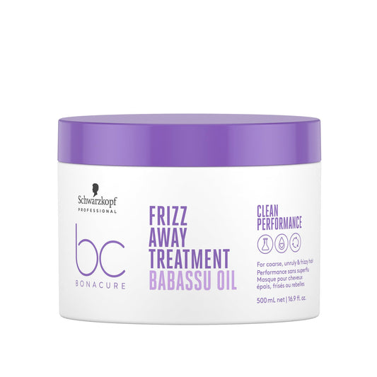 Schwarzkopf Professional BC Bonacure Keratin Smooth Perfect Treatment bottle for smoothing routines.
