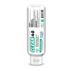 Scientific Solutions Global CLEAR 40 bottle hydrates dry skin.