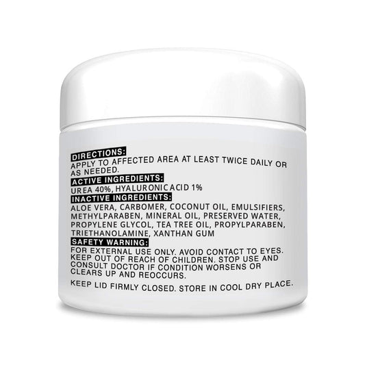 Scientific Solutions Global CLEAR 40% Urea Gel with tea tree oil on application