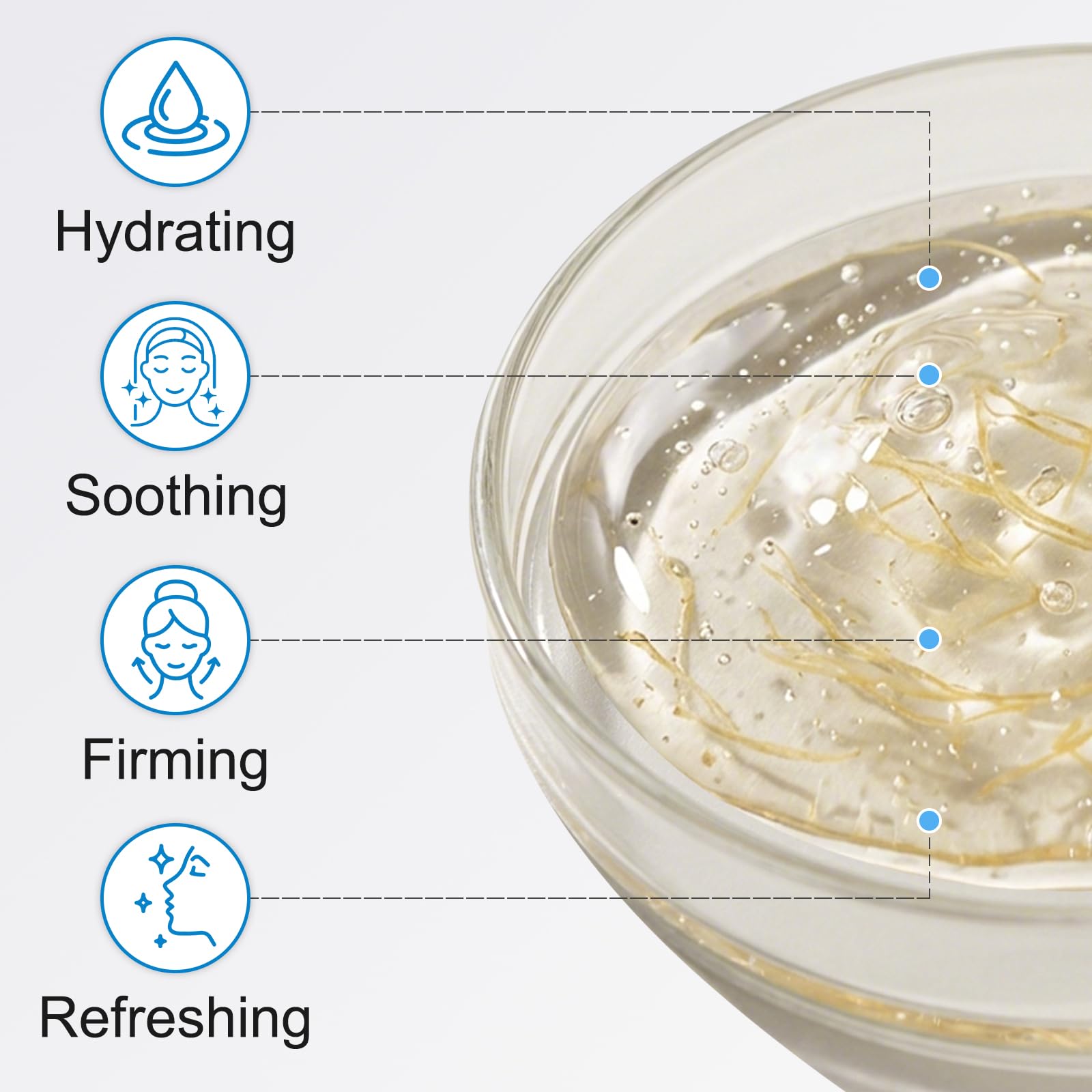 scrlous collagen silk peptide serum packaging emphasizes eco-friendly formula for all skin types.